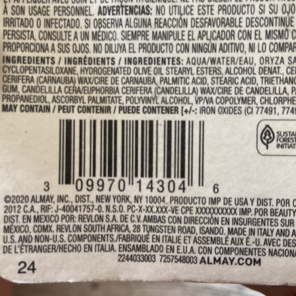 Almay TRIO NIB Mascara Base Primer throwing Shade quad eyeshadow smoky eye 3 pc - Picture 10 of 11